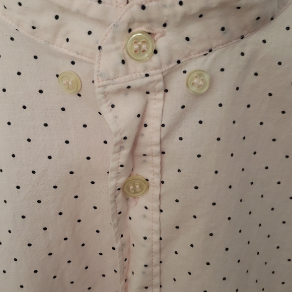 Zara Man XL Polka-dot Light Pink Shirt - Picture 12 of 12